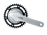 Шатуны Shimano Nexus FC-NX75 38T, 1ск. 170мм, с болтами, серебро